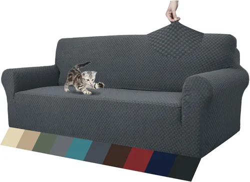 Miniatura 68 de Fundas elásticas 2025 para chaise longue de sofá seccional, funda individual para chaise longue removible y lavable, funda de repuesto para asiento