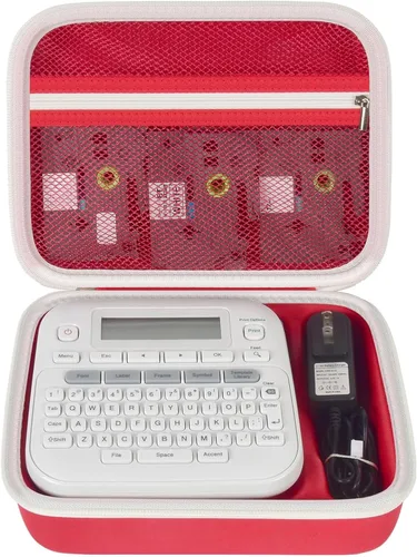 Miniatura 9 de Estuche compatible con Brother P-Touch PTD220 D210 Etiquetadora diaria para hogar/oficina, organizador de almacenamiento y transporte para cintas