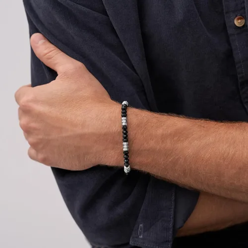 Miniatura 5 de Fossil para Hombre Wellness pulsera de abalorio
