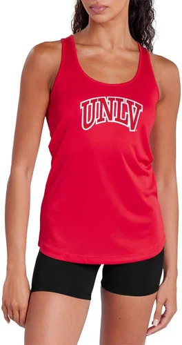 Miniatura 141 de Camiseta deportiva sin mangas oficial de NCAA Collegiate para mujer, con espalda cruzada, colección con logotipo primario