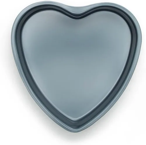 Miniatura 2 de Fox Run Molde para pastel con forma de corazón, preferido, antiadherente, de 8 pulgadas