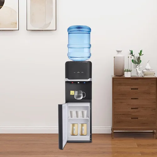 Miniatura 6 de Dispensador de agua de carga superior, enfriador de agua fría y caliente, 3 ajustes de temperatura, bloqueo de seguridad para niños, dispensador