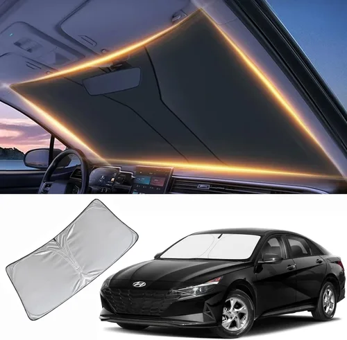 Miniatura 29 de Parasol para parabrisas delantero, protector de visera, accesorios para automóvil