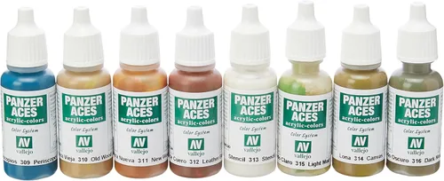 Miniatura 3 de Vallejo Panzer Aces No #2 - Juego de pintura (0.6 fl oz)
