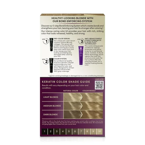 Miniatura 6 de Schwarzkopf con queratina color para el cabello Medium Blonde