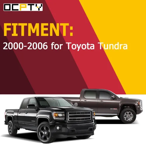 Miniatura 7 de OCPTY Manijas interiores y traseras del conductor izquierdo del pasajero del lado derecho de repuesto para Toyota Tundra 2000-2006 para Toyota