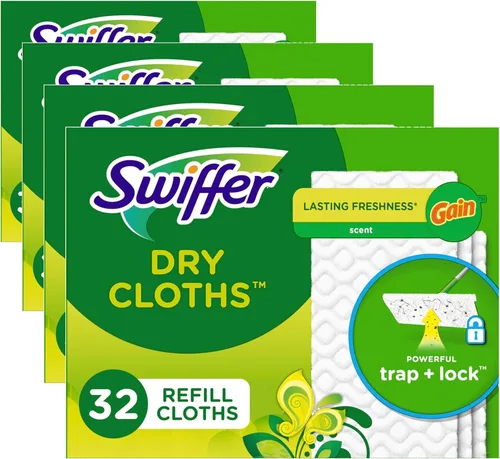 Miniatura 23 de Swiffer Recambios de paño seco para barrido, Gain Original, 32