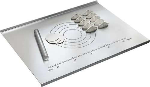 Miniatura 8 de Tabla de cortar de acero inoxidable 316, tabla de cortar, tablas de cortar para cocina, tabla de cortar grande para cortar carne, verduras, frutas