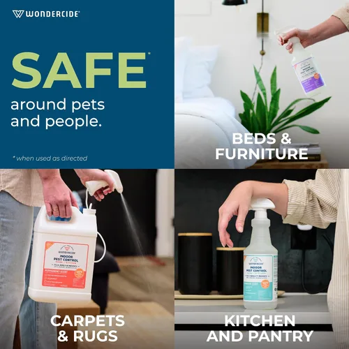 Miniatura 5 de Wondercide – Rociador de control de plagas de interior para hogar y cocina – Insecticida y repelente de hormigas, cucarachas, arañas, moscas