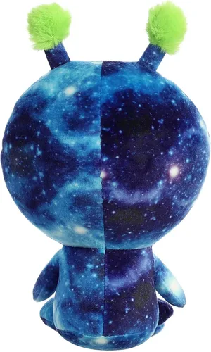 Miniatura 4 de Aurora® Interstellar Galactic Cuties™ Peluche de Alien Nebula que se Ilumina - Compañeros Cósmicos - Diversión Iluminada - Azul 8 Pulgadas
