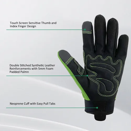Miniatura 3 de Guantes de jardinería para hombres y mujeres, a prueba de espinas y resistentes a pinchazos, guantes de trabajo de seguridad y jardinería, regalos