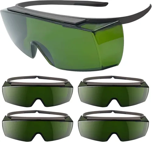 Miniatura 9 de Gafas de seguridad para soldadura, gafas de seguridad integradas envolventes, sombra 8 gafas para corte de plasma, nuevo en 2023 Color 3