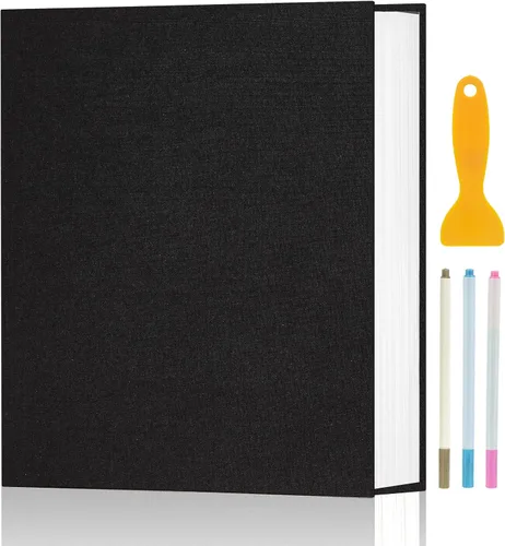 Miniatura 22 de Álbum de fotos autoadhesivas para fotos de 4 x 6, 5 x 7, 8 x 10 pulgadas, álbumes de fotos magnéticos con páginas adhesivas, libros con un bolígrafo
