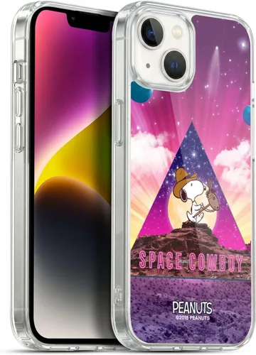 Miniatura 70 de Head Case Designs Funda de gel con licencia oficial de Peanuts Nebula Cactus Needles Snoopy Space Cowboy [protección de grado militar] compatible