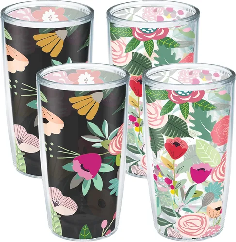 Miniatura 15 de Taza de viaje Tervis de la colección Brilliant Bliss fabricada en Estados Unidos, de doble pared, aislada, mantiene las bebidas frías y calientes