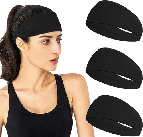 Miniatura 39 de JOYOYO Diademas deportivas transpirables para niños y niñas que absorben la humedad, banda elástica para el pelo para niños pequeños y adolescentes