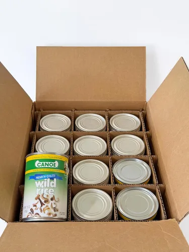 Miniatura 6 de Canoe Arroz salvaje cocido, latas de 15 oz (caja de 12)
