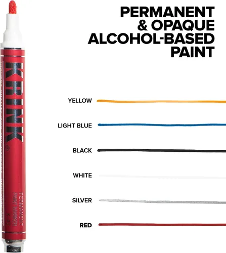 Miniatura 3 de Krink K-42 Marcadores de pintura, juego de 6 (K42-6pk)