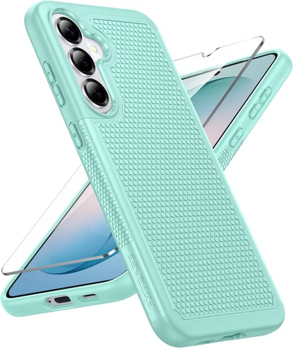 Miniatura 120 de FNTCASE Funda para teléfono Galaxy A14-5G: protección contra caídas de grado militar Samsung A14 5G, probada contra caídas de 14 pies, protector
