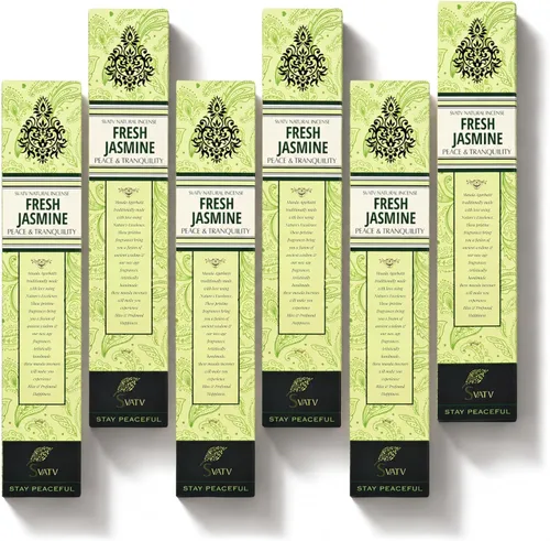 Miniatura 27 de Herbal & Ancient Method Nagchampa - Varilla de incienso para meditación, yoga, espiritual, aromaterapia, limpieza energética y calma la mente, 7.05