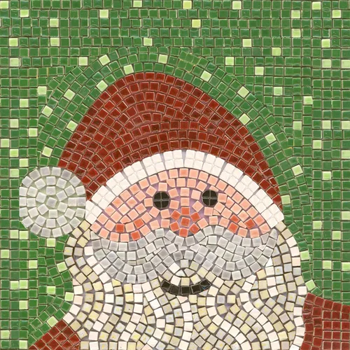 Miniatura 37 de Mosaicos hechos a mano fáciles con nuestro kit de manualidades de mosaico para adultos, delfín cuadrado de 7 pulgadas (20cm)