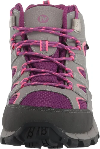 Miniatura 2 de Merrell Botas de senderismo unisex Core Moab 2 Mid WTRPF para niños, PalomaBerry, 12.5 Big Kid