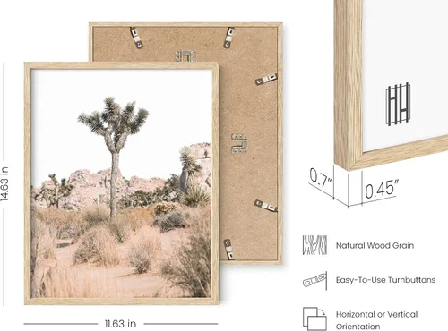Miniatura 3 de HAUS AND HUES Arte de pared de suculentas del desierto, juego de 6 impresiones de cactus botánicos, decoración artística de cactus y naturaleza
