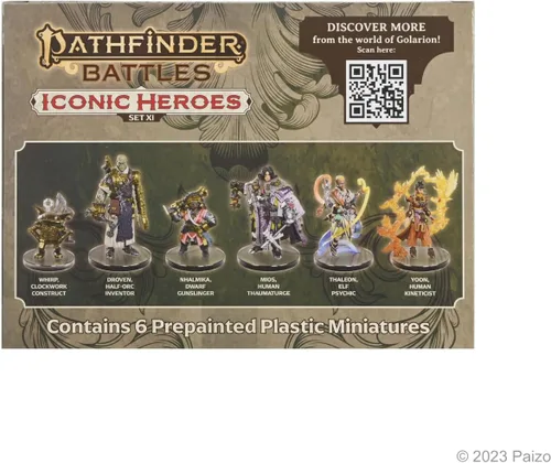 Miniatura 6 de WizKids Pathfinder Battles: Iconic Heroes XI Boxed Set Miniatures Pintado