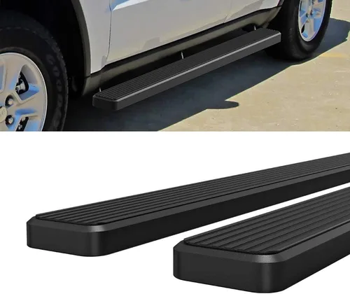 Miniatura 4 de HD Ridez Tablero de acero inoxidable de 5 pulgadas, color negro, compatible con Jeep Grand Cherokee 2011-2021 (incluye 22 WK)
