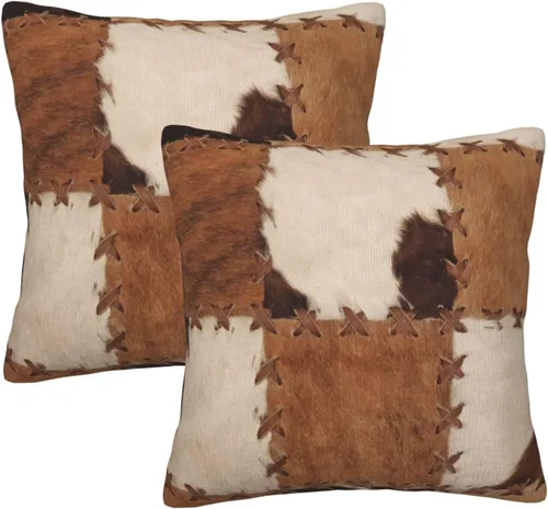 Miniatura 8 de Juego de 2 fundas de almohada de estilo étnico vintage, estampado geométrico azteca, étnico, tribal, para dormitorio, sala de estar, sofá