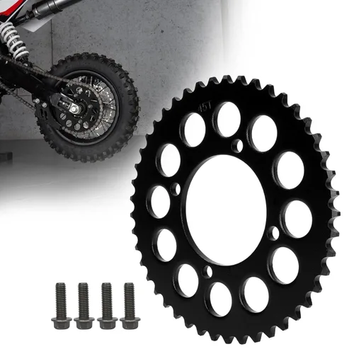 Miniatura 12 de RUTU Piñón de Cadena 420 Piñón Trasero 35 Dientes 76mm para Motocicletas Chinas de 50 70 90 110 125 140cc 150 160 170 Cc Apollo RFZ CRF50 XR50 SDG