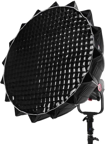 Miniatura 5 de Aputure Light Dome Quick Dome 90 Softbox, 90cm (3 pies) Softbox Circular Bowens Mount con Diseño de Liberación Rápida, Incluye Difusión, Rejilla