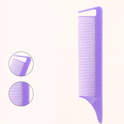 Miniatura 8 de 3 unids Peine Peine Cepillo de pelo Set de burlas Cepillo de pelo Cepillo Cola Peine para la espalda Cepillado Peinado