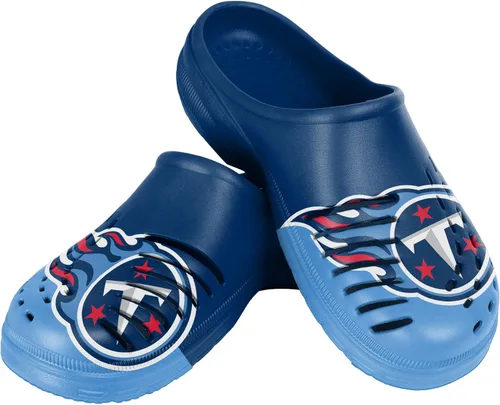 Miniatura 47 de FOCO - Sandalias de agua de jardín con logotipo de equipo de la NFL, para hombre, pantuflas, zuecos
