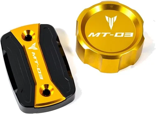 Miniatura 3 de Para Y&AMAHA MT03 MT-03 2015-2020 2021 2022 2023 Accesorios de motocicleta Tapas de depósito de líquido de freno maestro Tapa de llenado de aceite