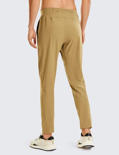 Miniatura 2 de CRZ YOGA Pantalones deportivos cómodos y elásticos en 4 direcciones para hombre, para correr, senderismo, golf, gimnasio, entrenamiento, pantalones