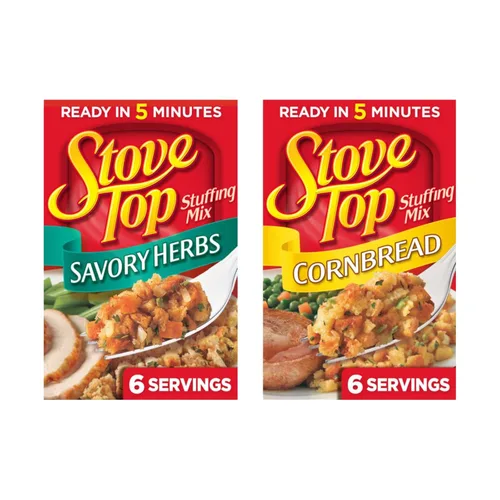 Miniatura 12 de Mezcla de relleno de pan de maíz Stove Top, caja de 6 oz
