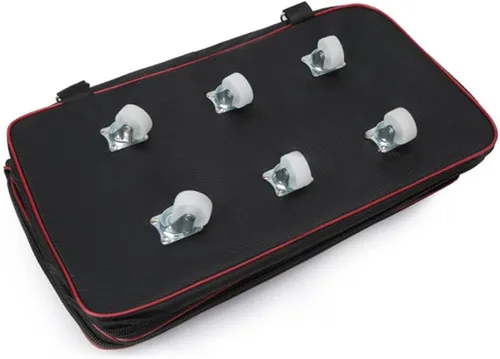 Miniatura 4 de Bolsa de viaje Oxford expandible extra grande con ruedas, impermeable, ligera, plegable, maleta, Azul, Equipaje extensible central rígido con ruedas