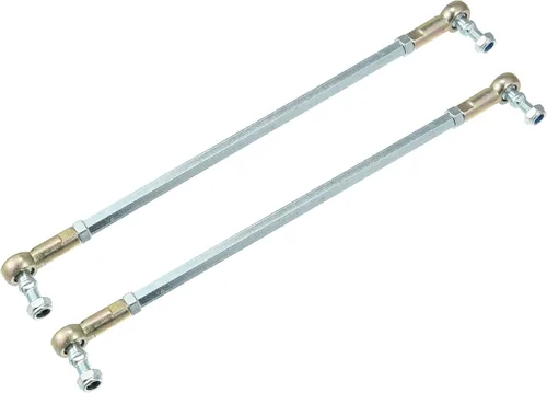 X AUTOHAUX 2 piezas M8 270mm de varilla de bola de unión de barra de dirección para ATV de 50 cc, 70 cc, 90 cc, 110 cc, 125 cc, 150 cc, 200 cc, 250