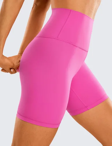 Miniatura 3 de CRZ YOGA Butterluxe - Pantalones cortos de ciclismo para mujer de 2.5 pulgadas, 4 pulgadas, 6 pulgadas, 8 pulgadas, cintura alta