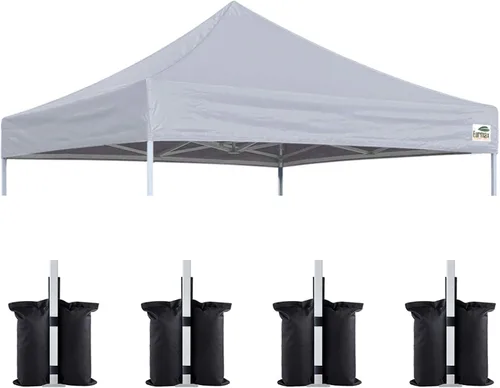 Miniatura 77 de Eurmax USA toldo desplegable de repuesto, cubierta superior para tienda de campaña, armado instantáneo, solo la cubierta superior, 4 bolsas