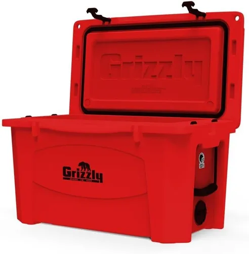 Miniatura 3 de Grizzly Coolers Refrigerador de 6 cuartos Rojo