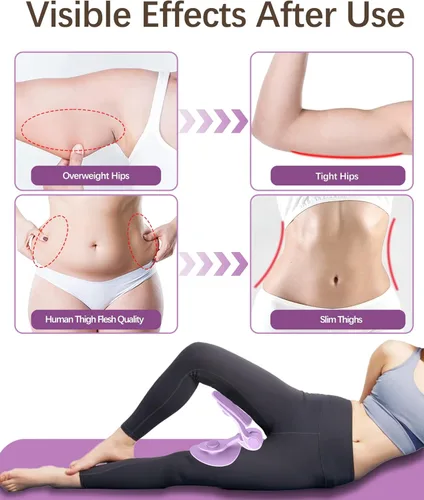 Miniatura 5 de Pelvic Floor Exercise Device with 35-49 lb Resistance, Kegel and Inner Thigh Muscle Trainer, Home Workout Equipment for Postpartum Recovery, Women &