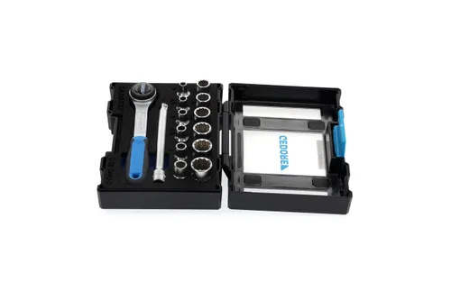 Miniatura 2 de GEDORE D 20 DMU-3 Juego de zócalos 1/4" 14 uds UD 0.157-0.512 in