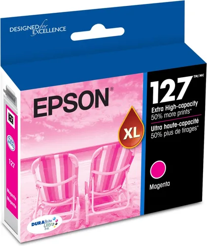 Miniatura 8 de EPSON 127 DURABrite Ultra Tinta Negra Cartucho para NX-530, NX-625, WF-3520, WF-3530, WF-3540, WF-545, WF-60, WF-630, WF-633, WF-635, WF-645