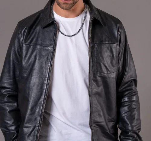 Miniatura 2 de GAVU Collar de cruz con cuentas de cristal de 0.236in para hombre
