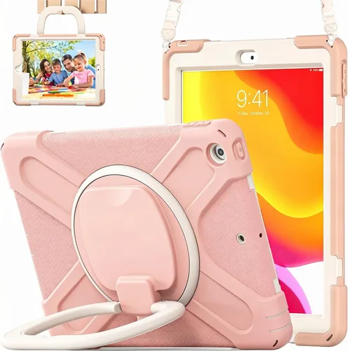 Miniatura 21 de Funda para iPad de 10.2 pulgadas de 9ª generación 2021 / 8ª generación 2020 / 7ª 2019, funda a prueba de golpes para niños con protector