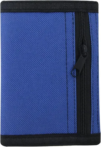Miniatura 3 de NEICY Billetera de lona con bloqueo RFID para hombres y mujeres Carteras de camuflaje triple para deportes al aire libre con adhesivo mágico