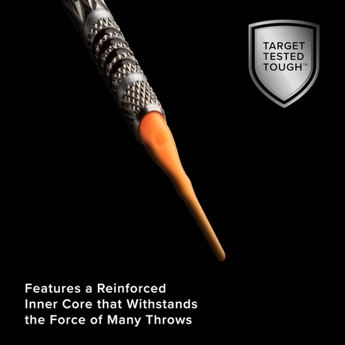 Miniatura 2 de Viper Dart accesorio suave para punta de dardos Tufflex III 2BA, en paquete de 100 y 1000 unidades 2-Anaranjado Neón
