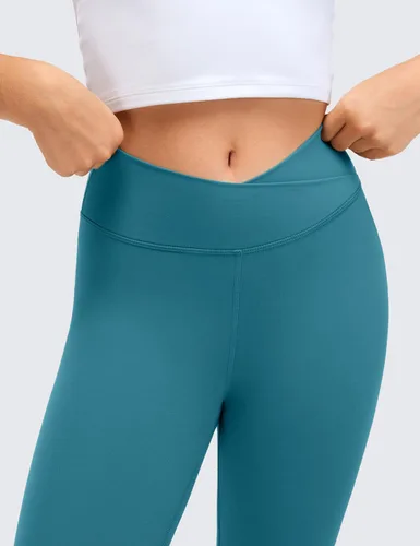 Miniatura 5 de CRZ YOGA Butterluxe - Leggings deportivos cruzados para niñas cintura alta en V Cross Kids Lounge Pants Yoga Active Dance Running Mallas